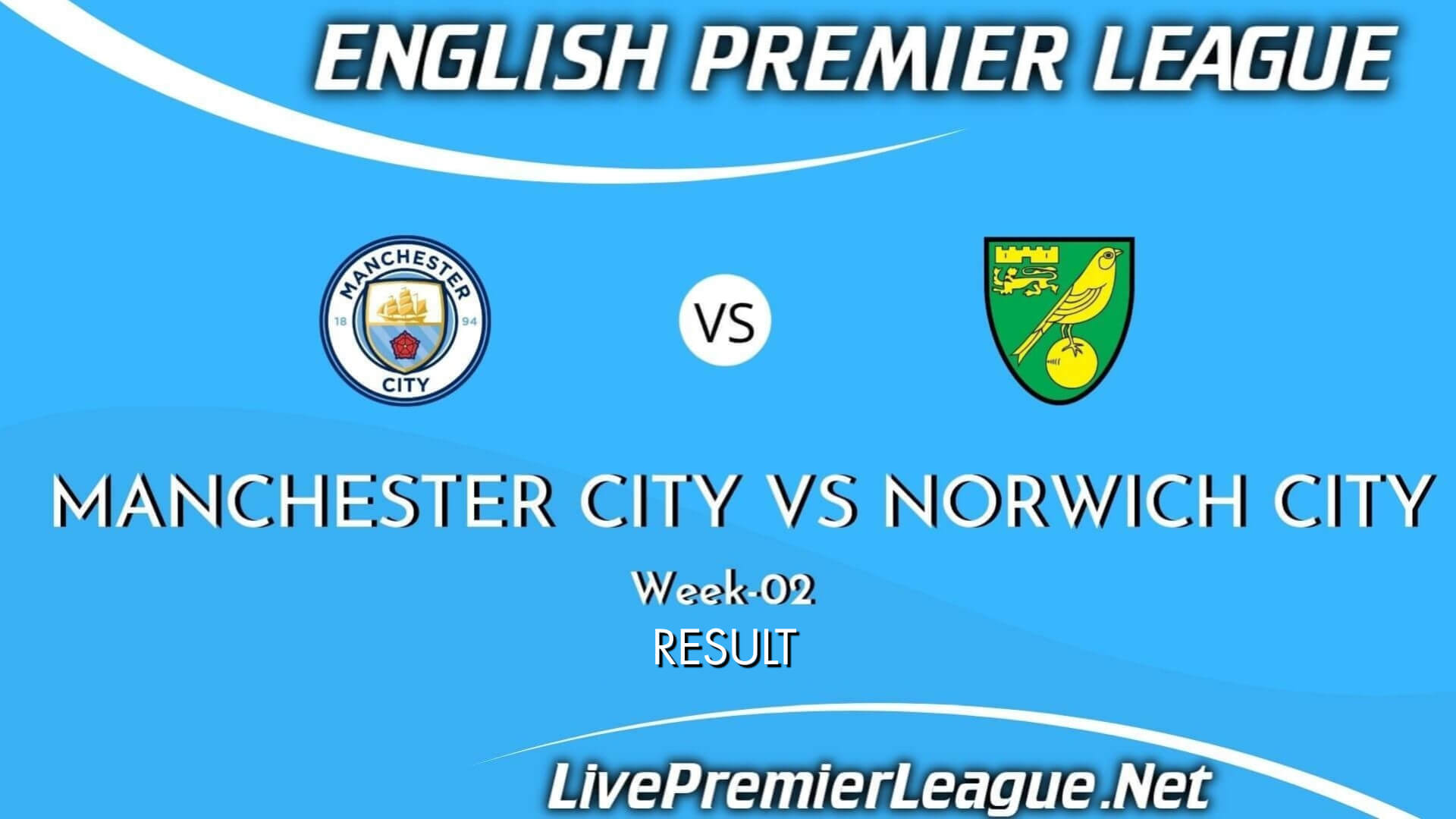 Manchester City Vs Norwich City Result 2021 | EPL Week 2