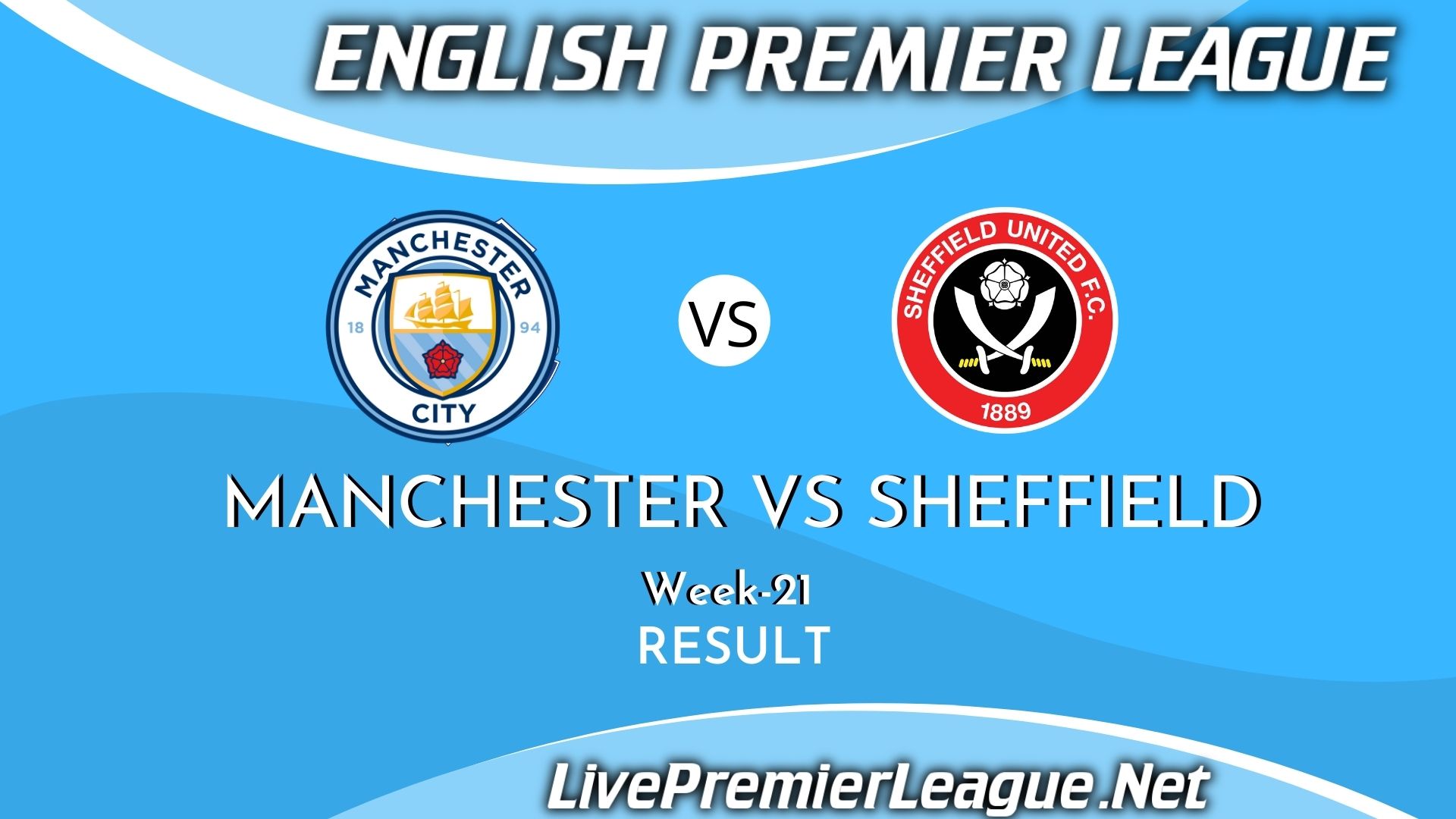 Manchester City Vs Sheffield United | Result 2021 EPL Week 21