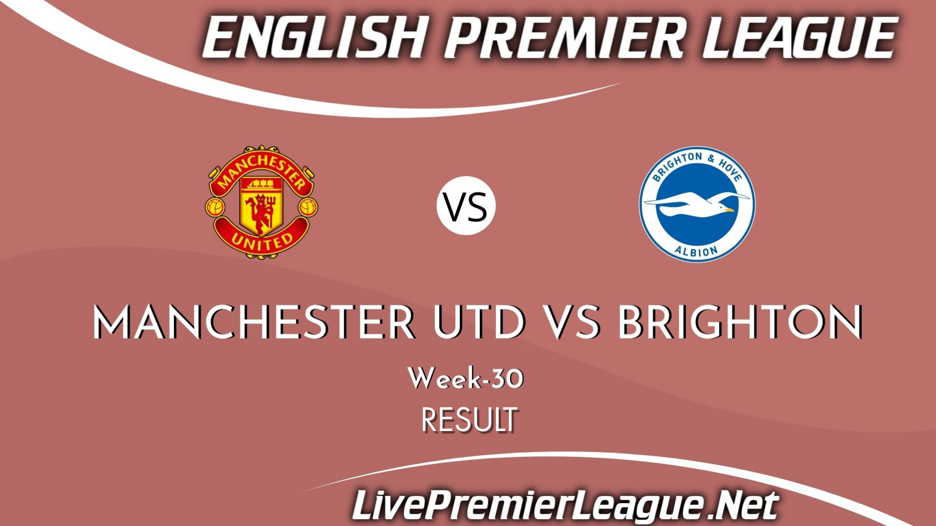 Manchester United Vs Brighton Result 2021 | EPL Week 30