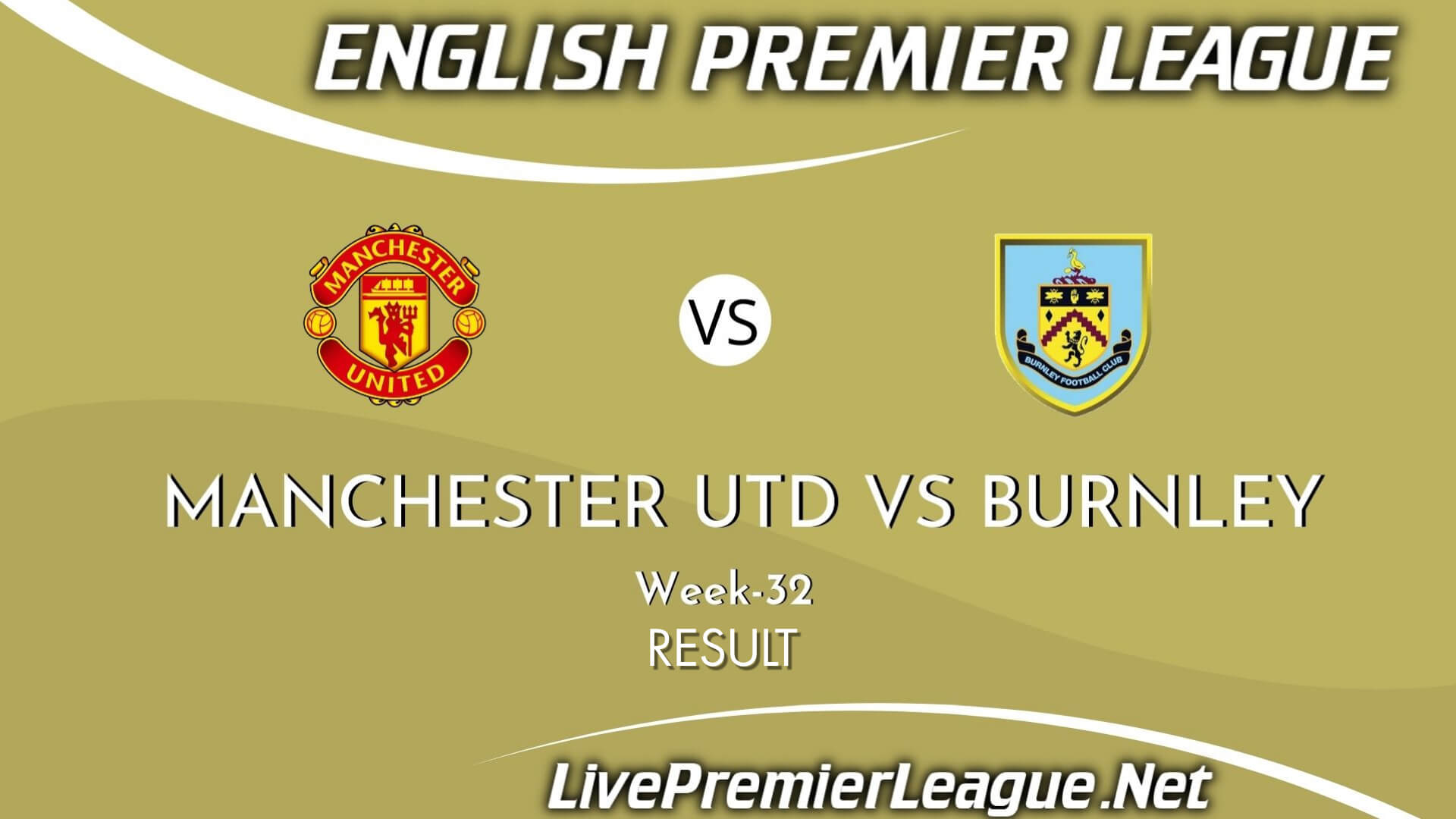 Manchester United Vs Burnley Result 2021 | EPL Week 32