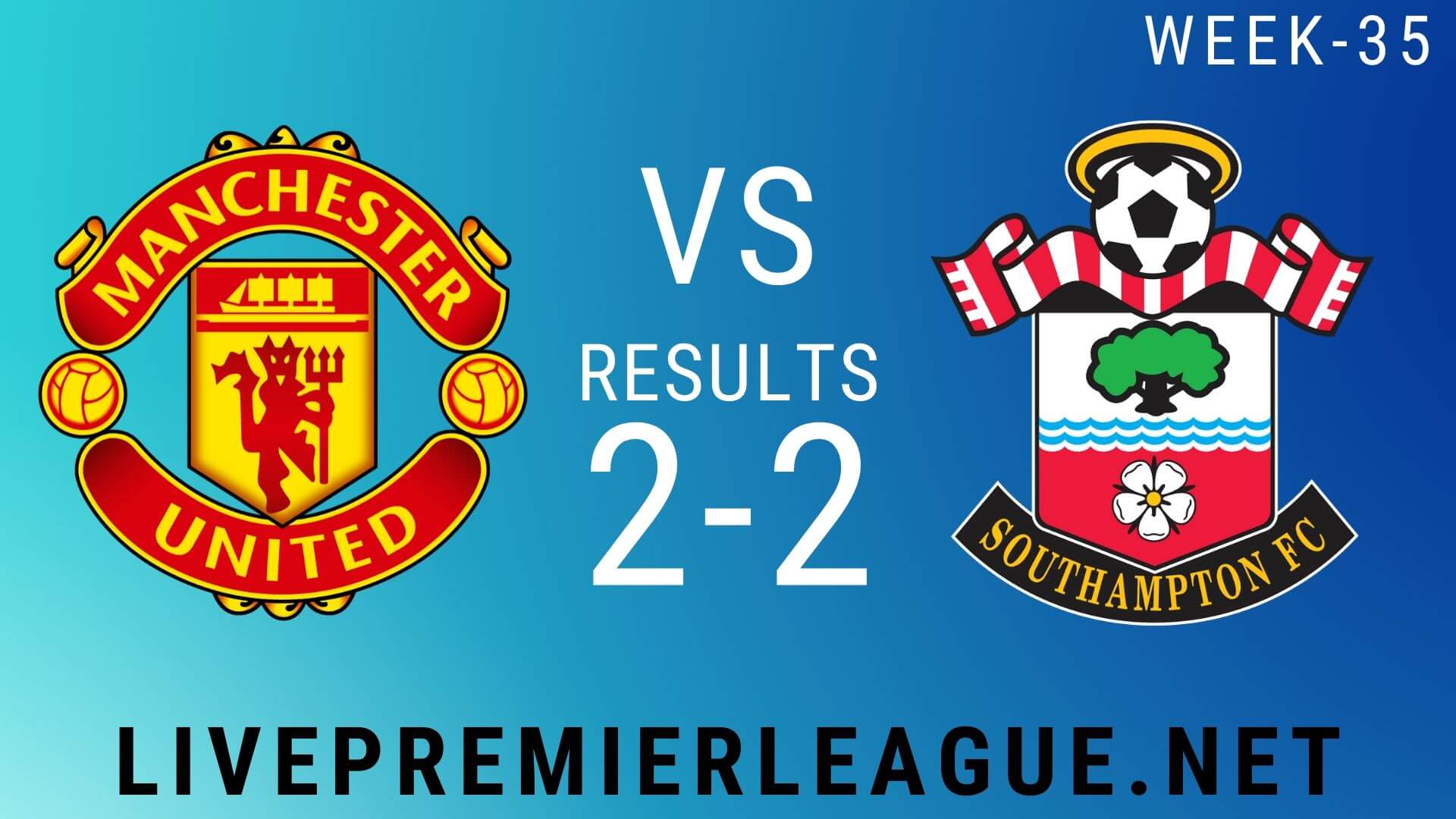 Manchester United Vs Southampton | Week 35 Result 2020
