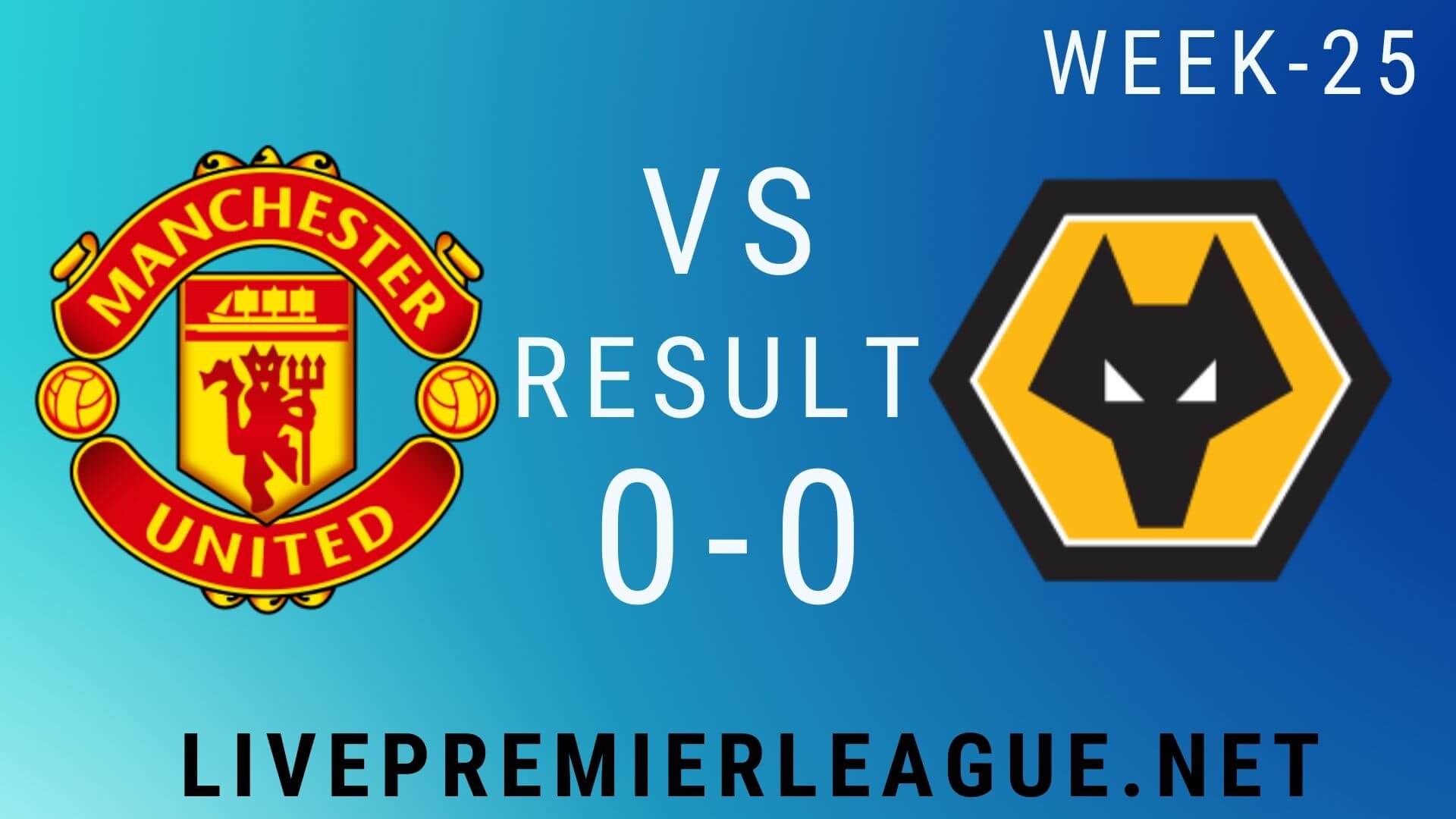 Manchester United Vs Wolverhampton Wanderers | Week 25 Result 2020