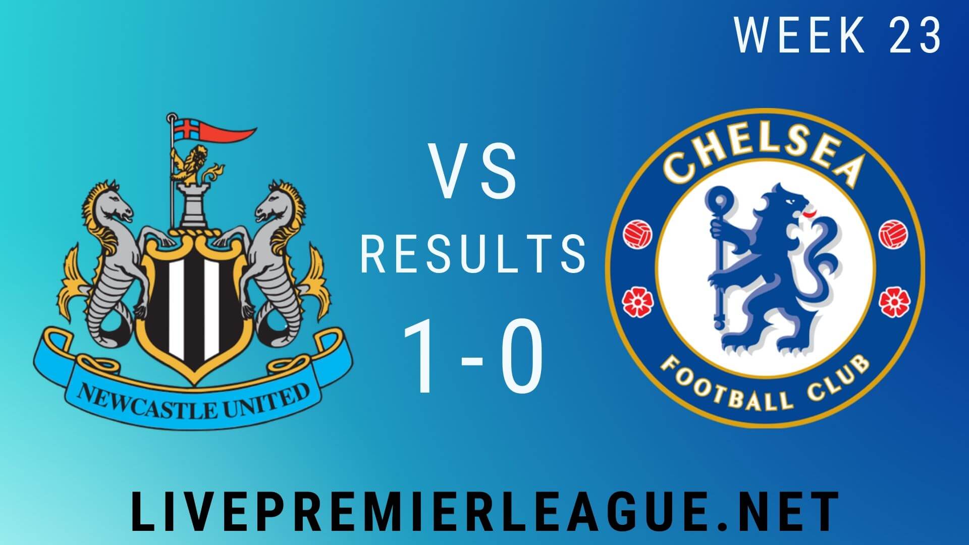 Newcastle United Vs Chelsea | Week 23 Result 2020
