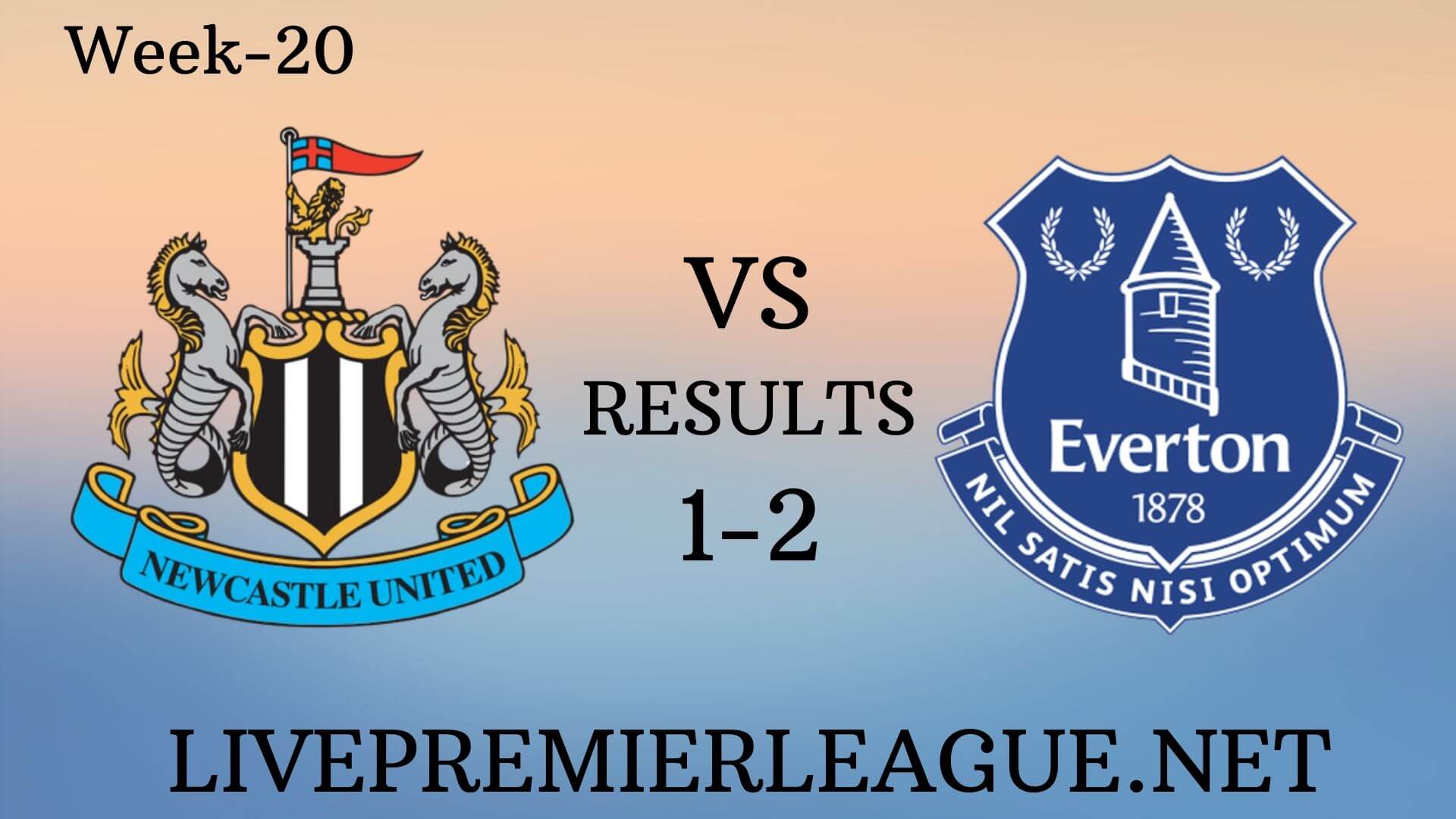 Newcastle United Vs Everton | Week 20 Results 2019