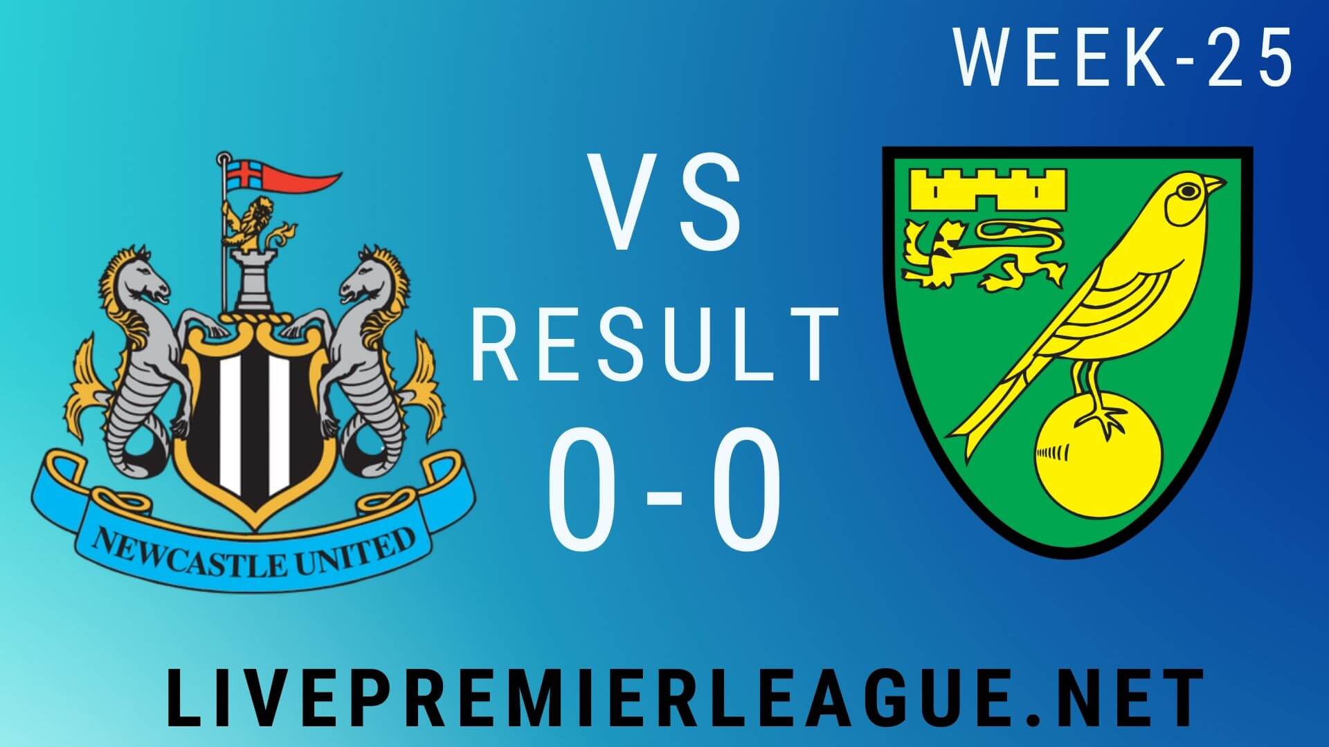 Newcastle United Vs Norwich City | Week 25 Result 2020