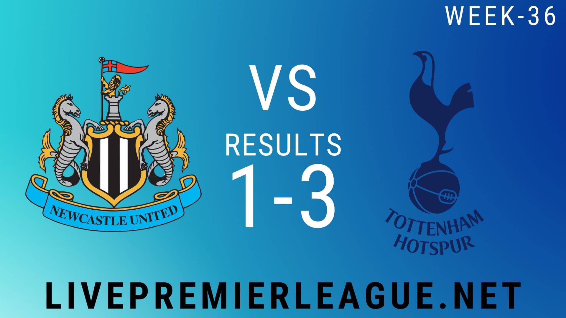 Newcastle United Vs Tottenham Hotspur | Week 36 Result 2020