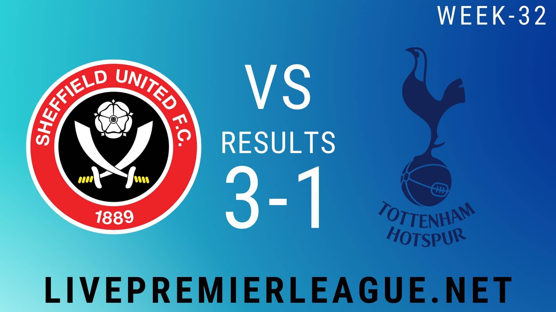 Sheffield United Vs Tottenham Hotspur | Week 32 Result 2020