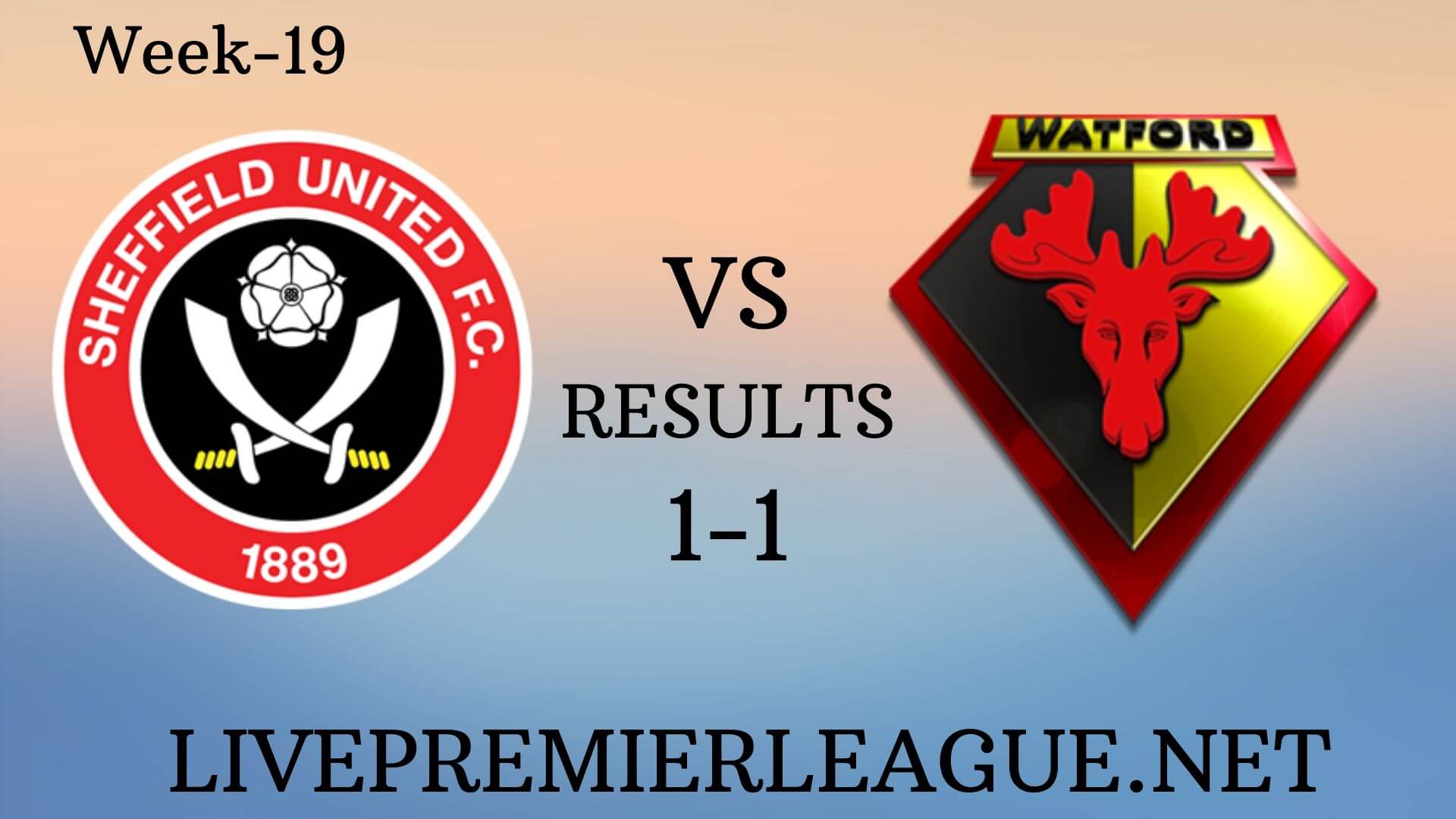 Sheffield United Vs Watford | Week 19 Result 2019