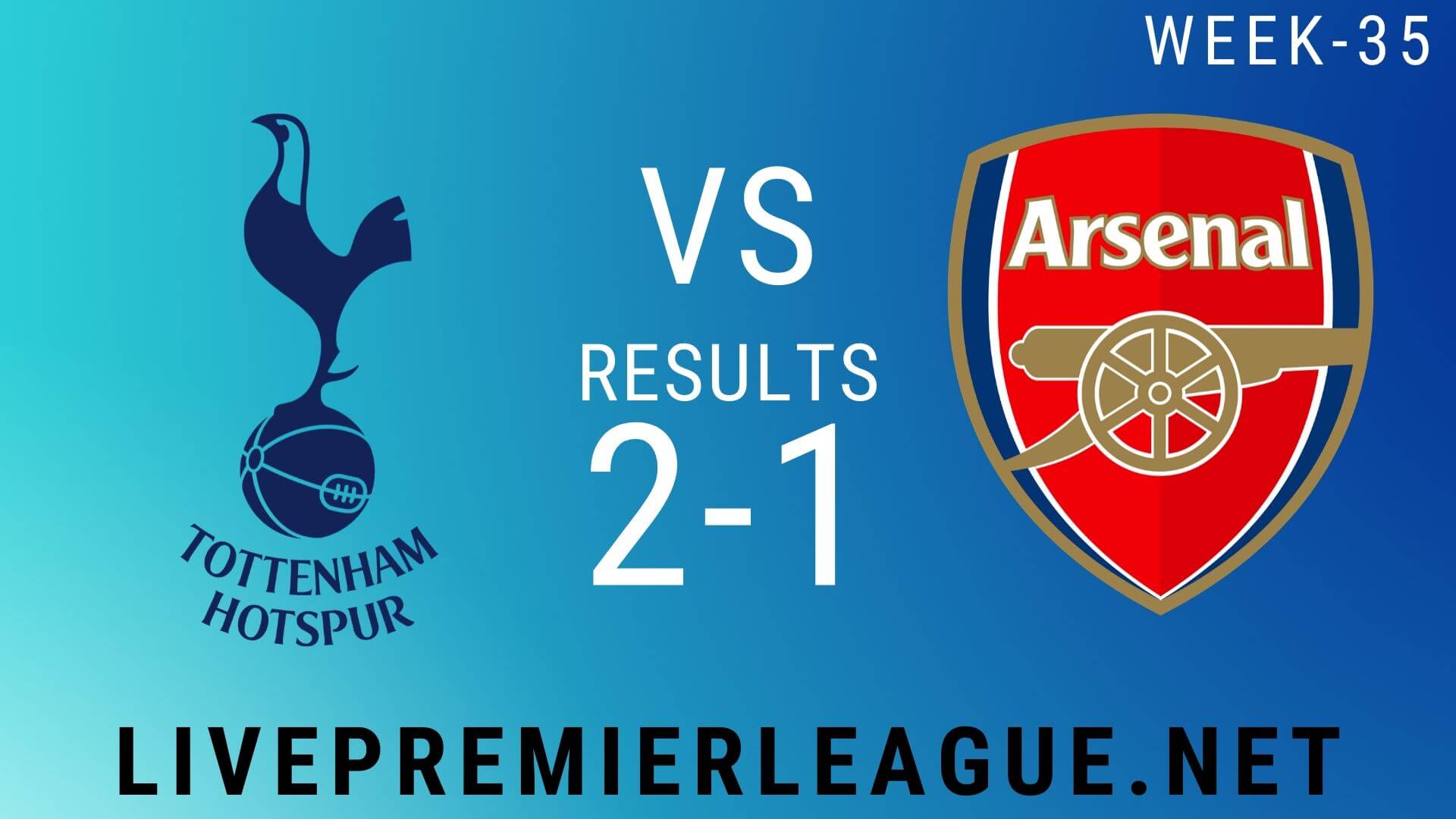Tottenham Hotspur Vs Arsenal | Week 35 Result 2020