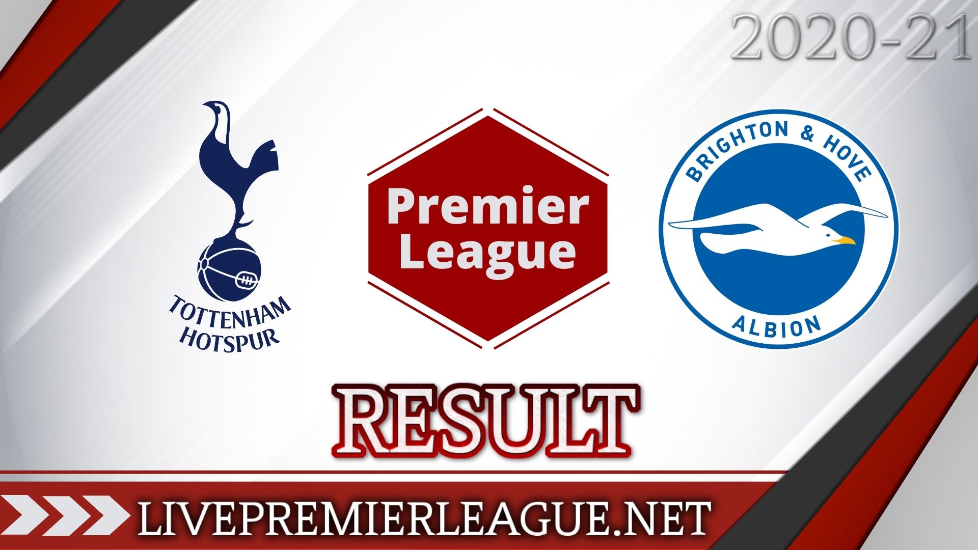 Tottenham Hotspur Vs Brighton and Hove Albion | Week 7 Result 2020