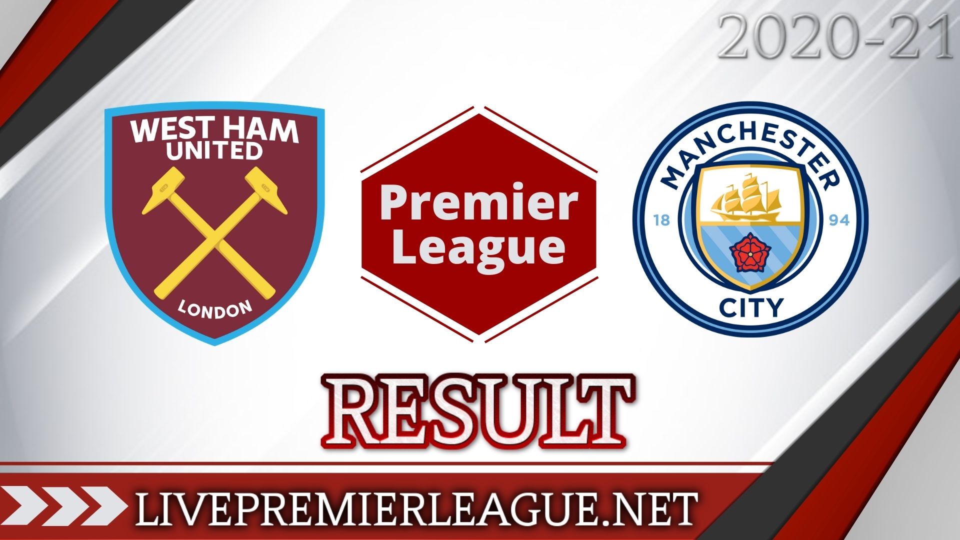 West Ham United Vs Manchester City | Week 6 Result 2020