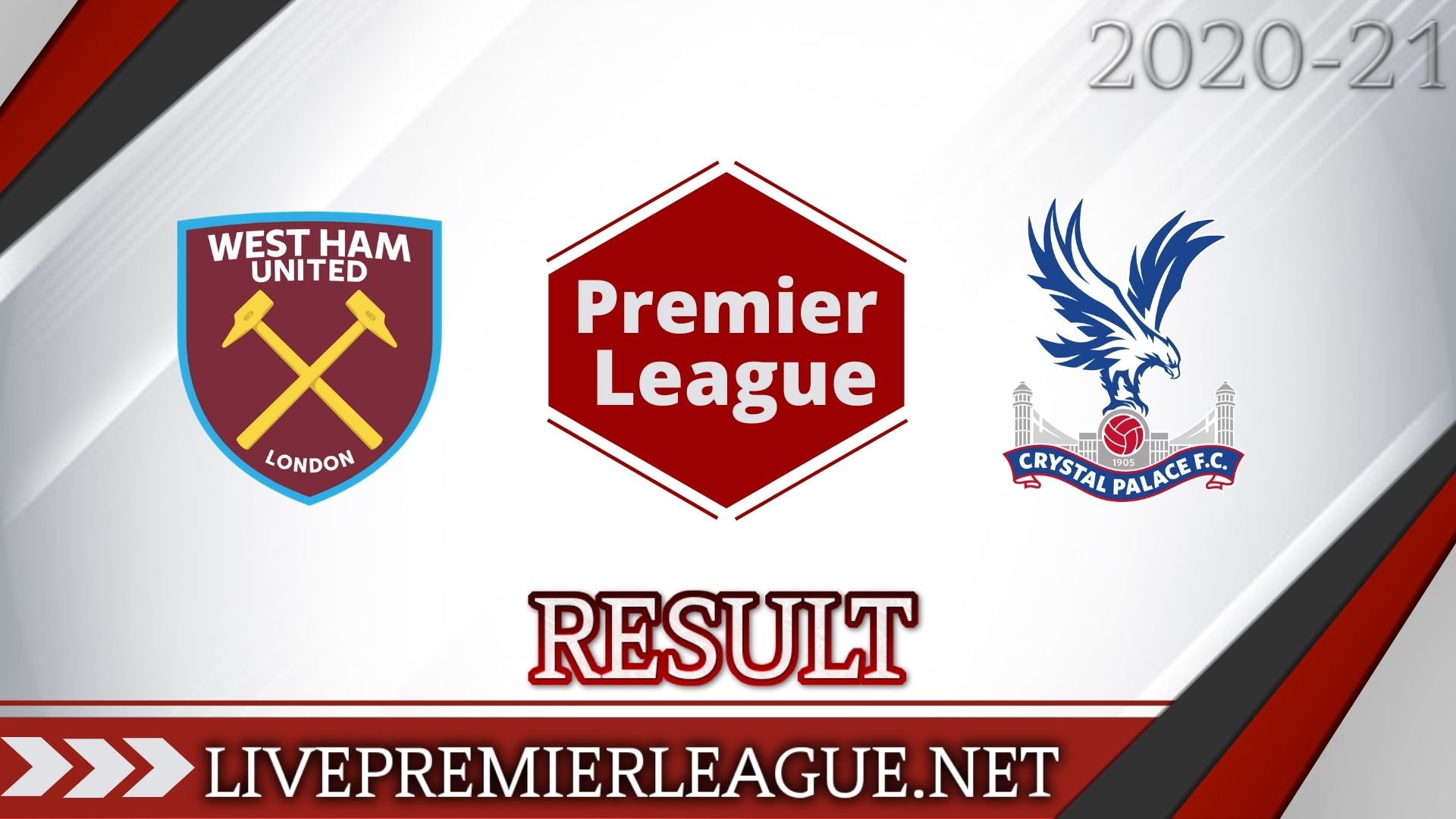 West Ham United Vs Crystal Palace | Week 13 Result 2020